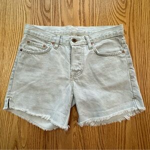 NWOT Free People NSF Chelle Cut Off Denim Shorts Size 25